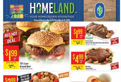 Homeland (OK, TX) Weekly Ad Flyer Specials March 15 to March 21, 2023