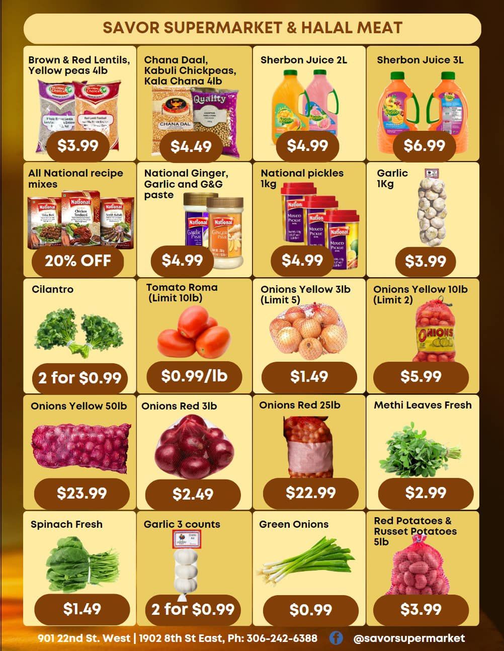 Savor Supermarket Flyer March 17 to 30