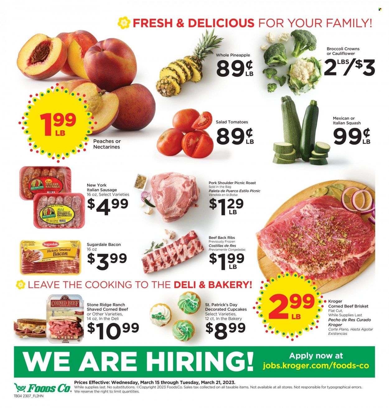 Foods Co (CA, OH, VA) Weekly Ad Flyer Specials March 15 to March 21, 2023