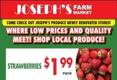 Joseph's Farm Market Flyer March 18 to 21