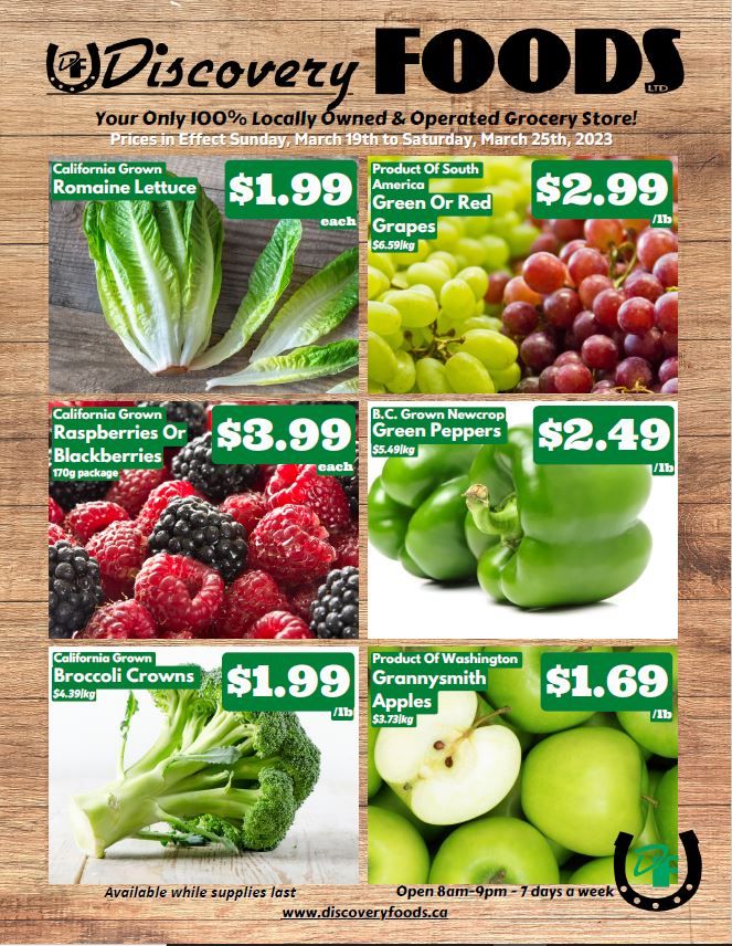 Discovery Foods Flyer March 19 to 25