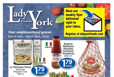 Lady York Foods Flyer March 20 to 26