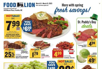 Food Lion (NC) Weekly Ad Flyer Specials March 15 to March 21, 2023