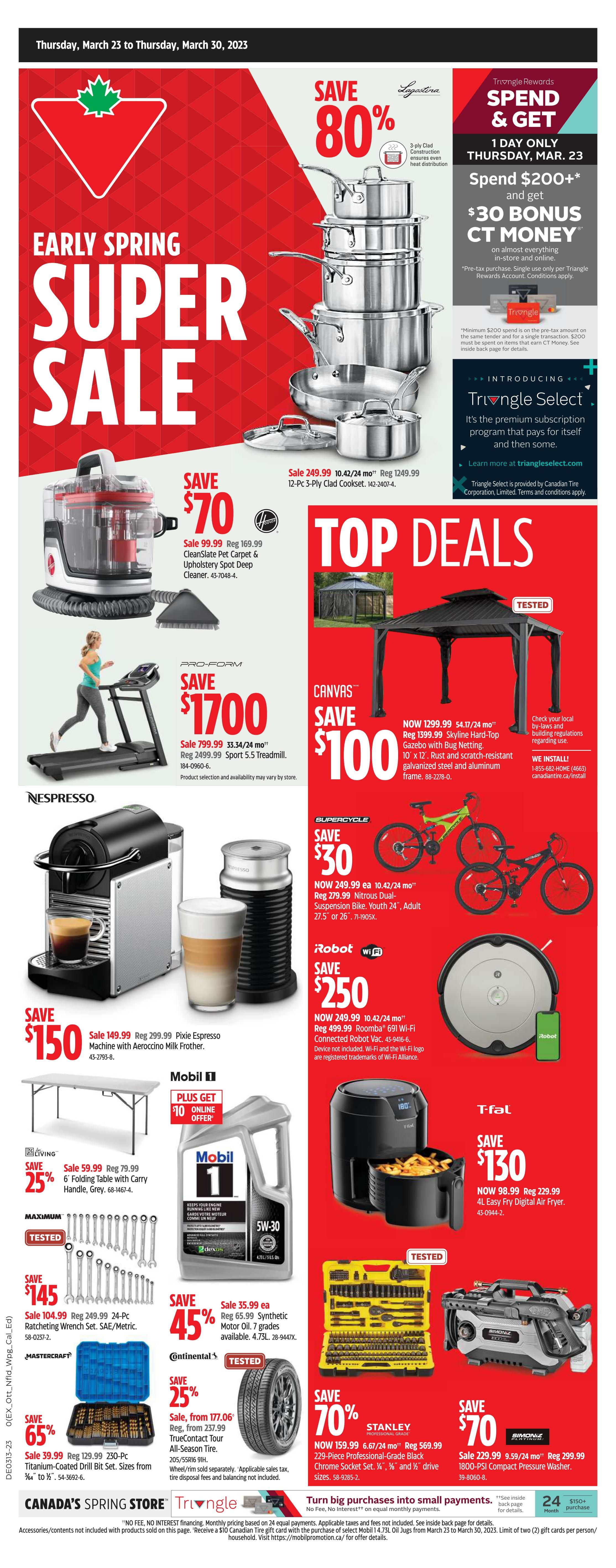 Canadian Tire (West) Flyer March 23 to 30