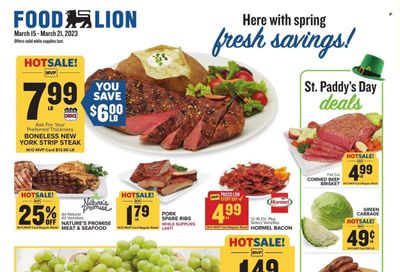 Food Lion (SC) Weekly Ad Flyer Specials March 15 to March 21, 2023