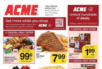 ACME (DE, MD, NJ, NY, PA) Weekly Ad Flyer Specials March 17 to March 23, 2023