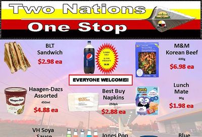 Two Nations One Stop Flyer March 17 to 23
