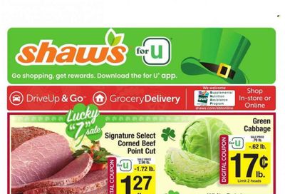 Shaw’s (MA, ME, NH, RI, VT) Weekly Ad Flyer Specials March 17 to March 23, 2023
