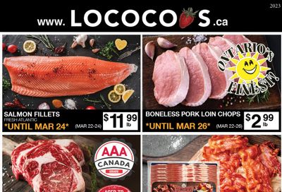 Lococo's Flyer March 22 to 26