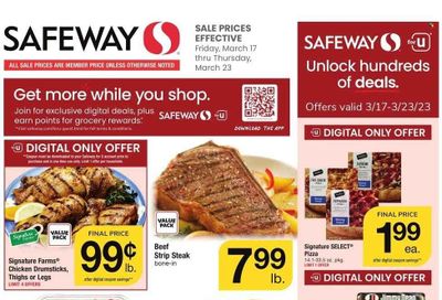 Safeway (DC) Weekly Ad Flyer Specials March 17 to March 23, 2023