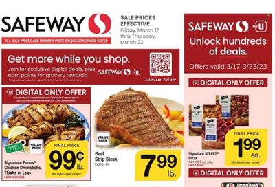 Safeway (DC, MD) Weekly Ad Flyer Specials March 17 to March 23, 2023