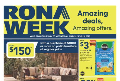 Rona (ON) Flyer March 23 to 29