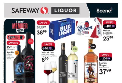 Safeway (BC) Liquor Flyer March 23 to 29