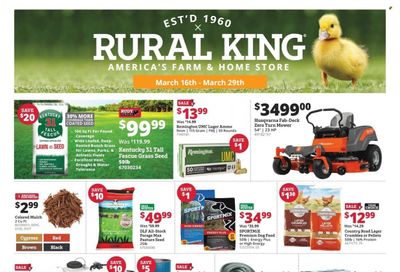 Rural King Weekly Ad Flyer Specials March 16 to March 29, 2023