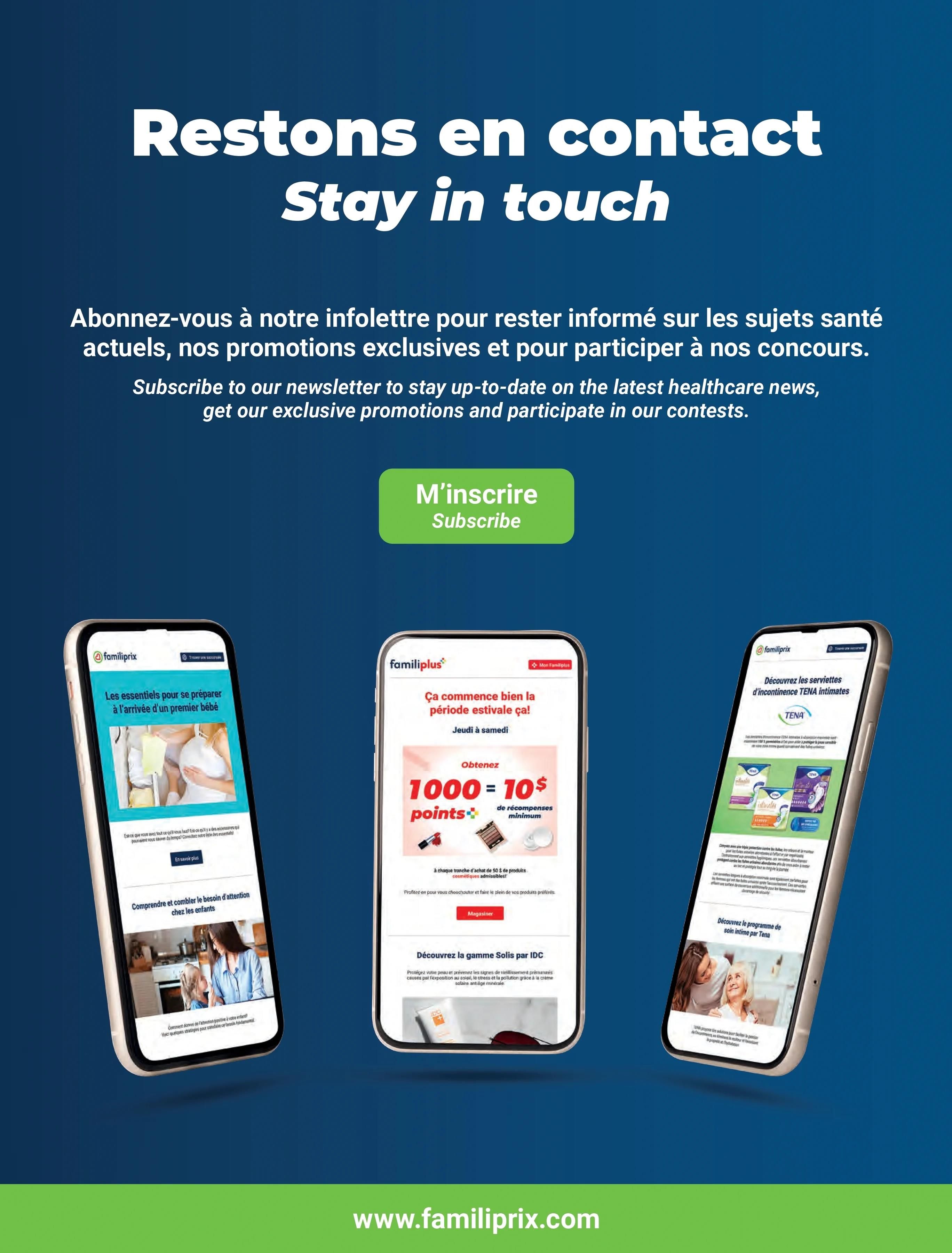 Familiprix Clinique Flyer March 23 to 29