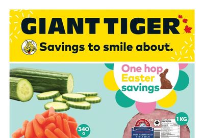 Giant Tiger (West) Flyer March 22 to 28