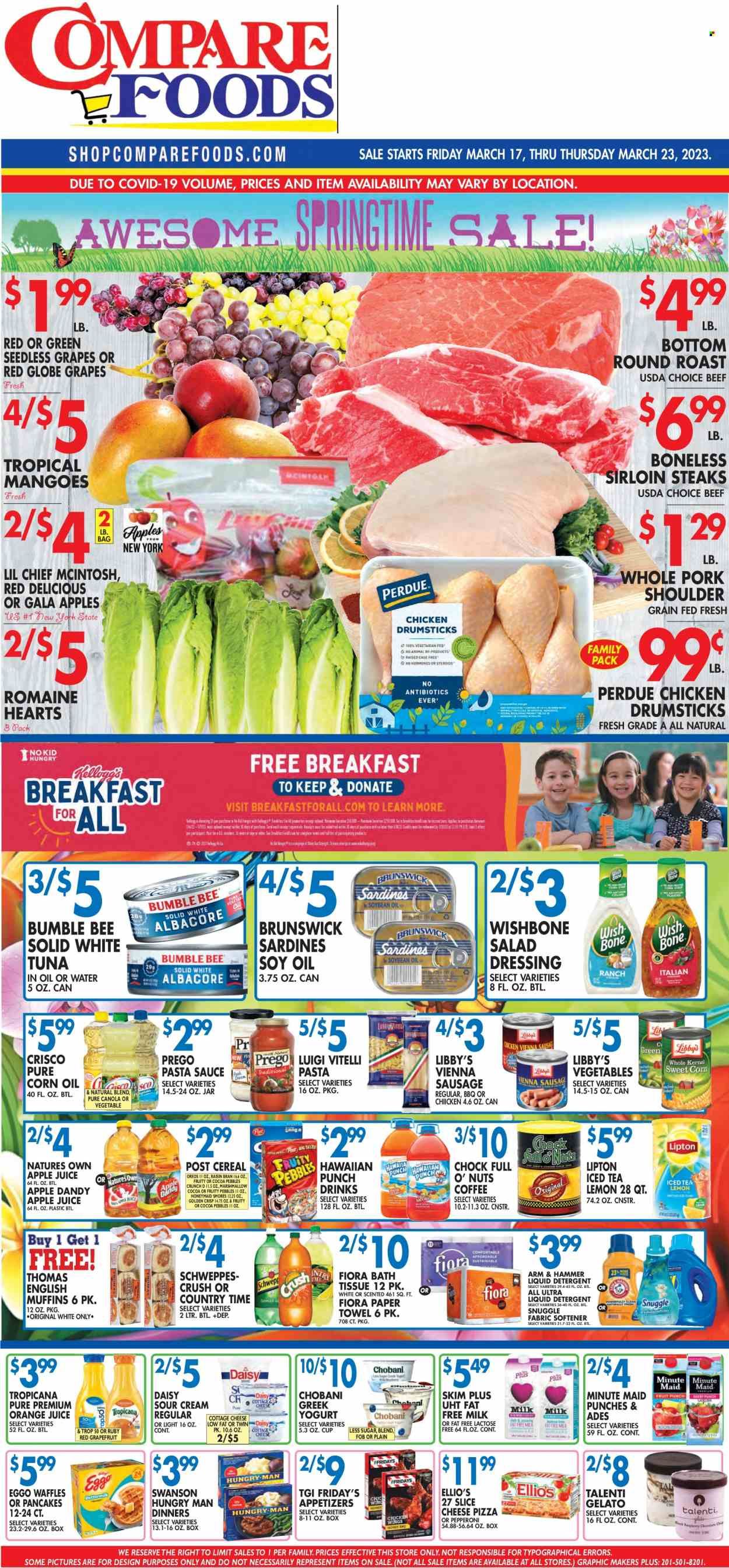 Compare Foods (CT, MD, NC, NJ, NY, RI) Weekly Ad Flyer Specials March 17 to March 23, 2023