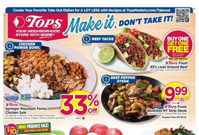 Tops Weekly Ad Flyer Specials March 19 to March 25, 2023