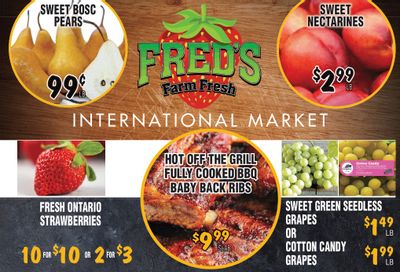 Fred's Farm Fresh Flyer March 22 to 28