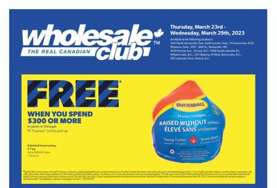 Real Canadian Wholesale Club Flyer March 23 to 29