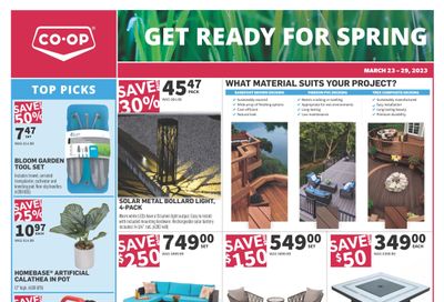 Co-op (West) Home Centre Flyer March 23 to 29