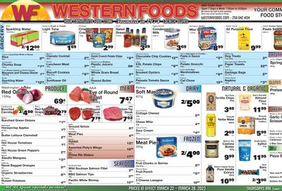 Western Foods Flyer March 22 to 28