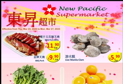 New Pacific Supermarket Flyer March 23 to 27