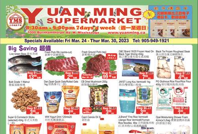Yuan Ming Supermarket Flyer March 24 to 30