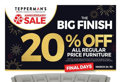 Tepperman's Flyer March 24 to 30