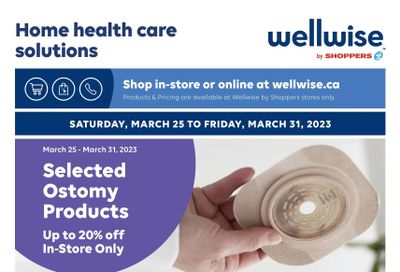 Wellwise By Shoppers Flyer March 25 to 31