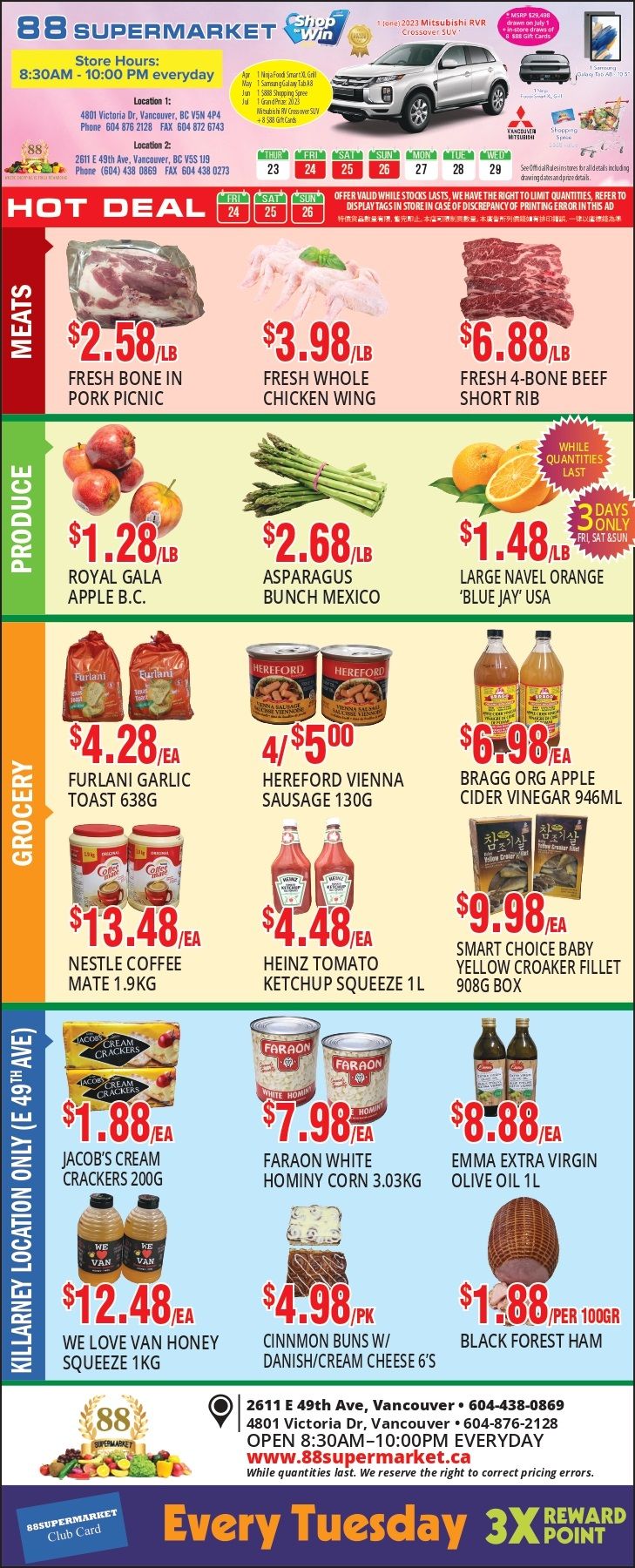 88 Supermarket Flyer March 23 to 29