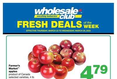 Wholesale Club (Atlantic) Fresh Deals of the Week Flyer March 23 to 29