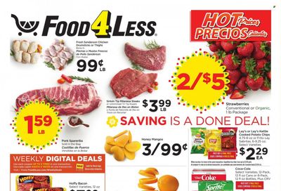 Food 4 Less (CA) Weekly Ad Flyer Specials March 22 to March 28, 2023