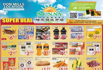 Sunny Foodmart (Don Mills) Flyer March 24 to 30