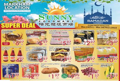 Sunny Foodmart (Markham) Flyer March 24 to 30