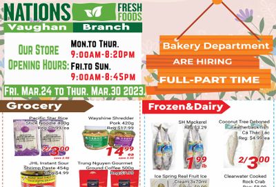 Nations Fresh Foods (Vaughan) Flyer March 24 to 30