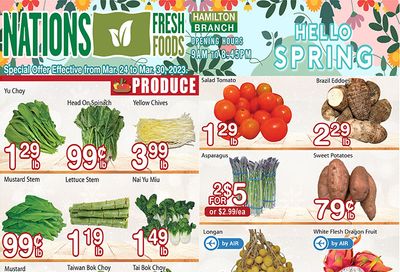 Nations Fresh Foods (Hamilton) Flyer March 24 to 30