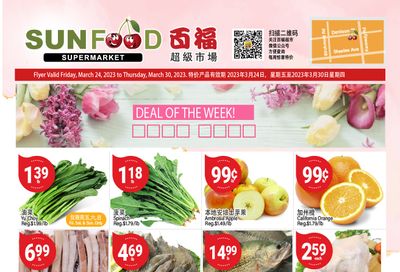 Sunfood Supermarket Flyer March 24 to 30