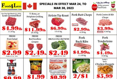 Food 4 Less (Oshawa) Flyer March 24 to 30