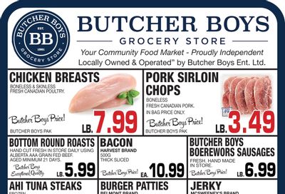 Butcher Boys Grocery Store Flyer March 22 to 30