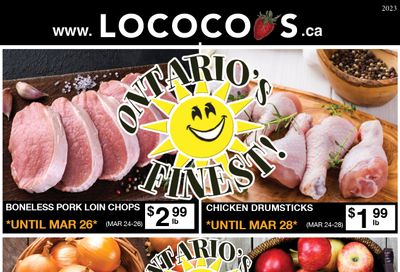 Lococo's Flyer March 24 to 26