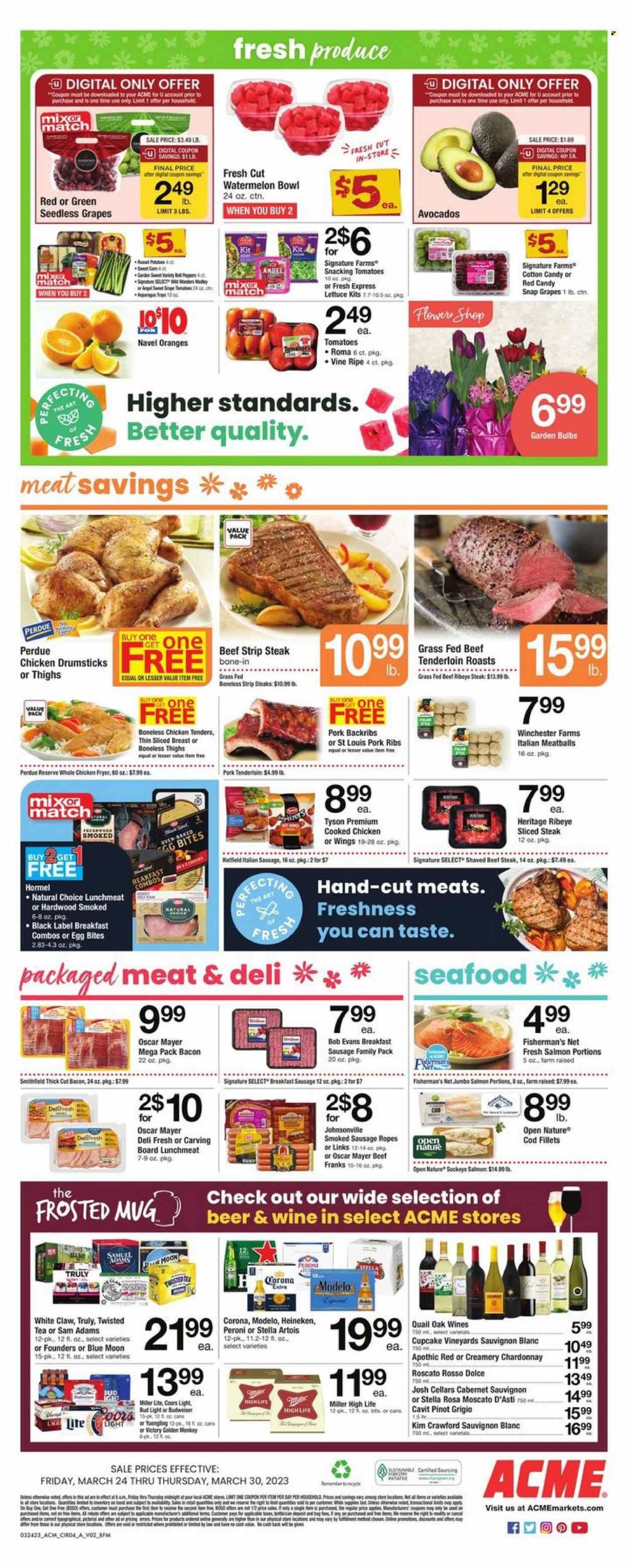 ACME (DE, NJ, NY, PA) Weekly Ad Flyer Specials March 24 to March 30, 2023