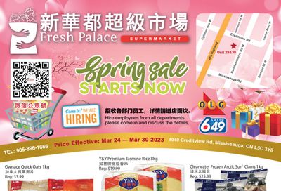 Fresh Palace Supermarket Flyer March 24 to 30