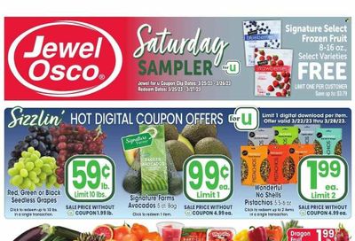 Jewel Osco (IN) Weekly Ad Flyer Specials March 22 to March 28, 2023