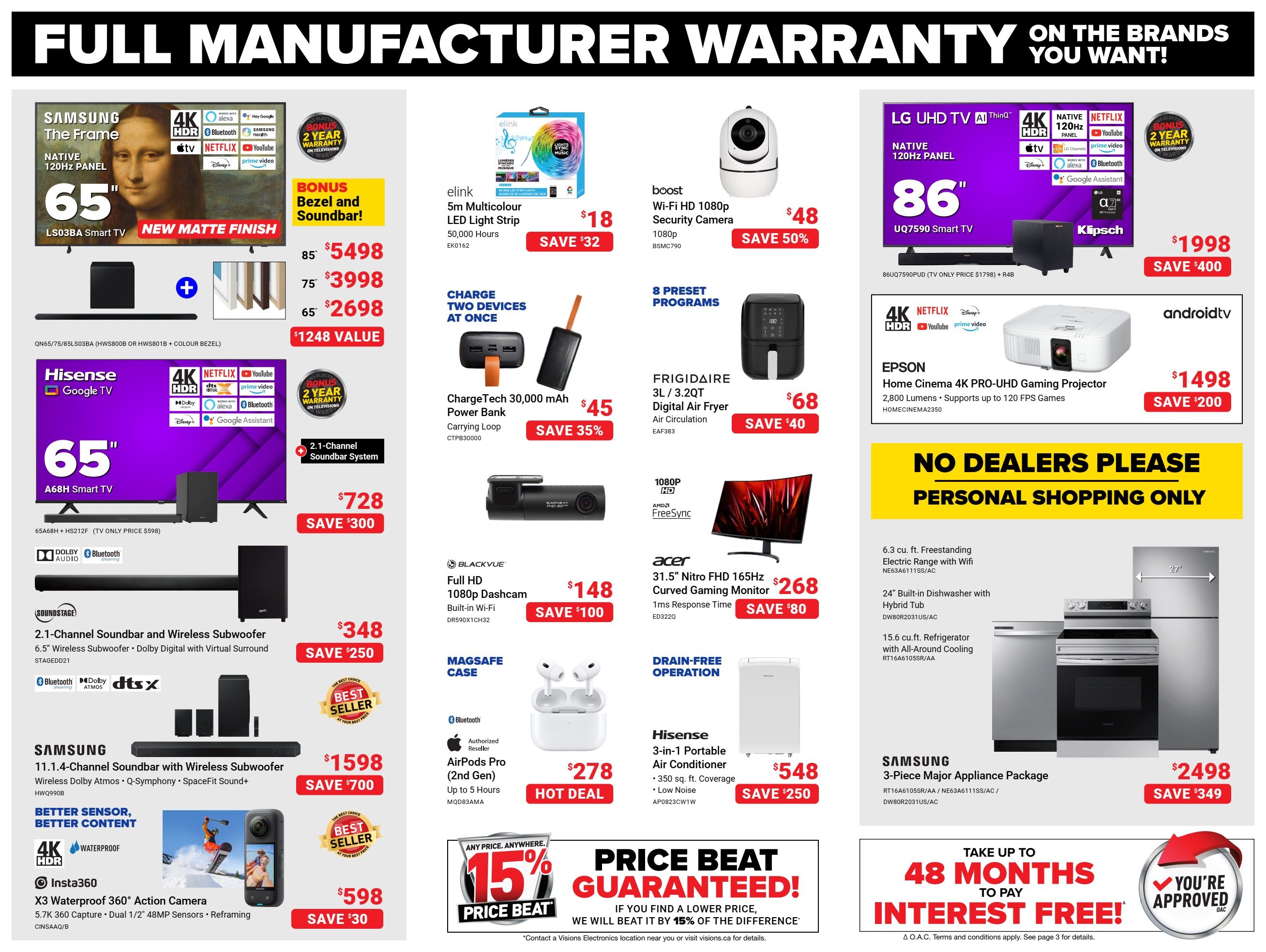 Visions Electronics Flyer March 24 to 30