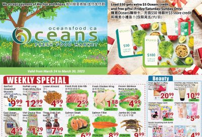 Oceans Fresh Food Market (Mississauga) Flyer March 24 to 30