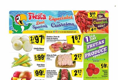 Fiesta Mart (TX) Weekly Ad Flyer Specials March 22 to March 28, 2023