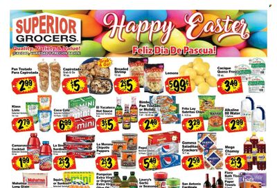 Superior Grocers (CA) Weekly Ad Flyer Specials March 21 to April 17, 2023