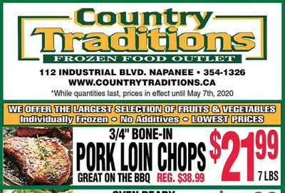 Country Traditions Flyer April 30 to May 7