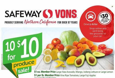 Safeway (CA) Weekly Ad Flyer Specials March 22 to March 28, 2023